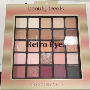 Beauty Treats Retro Eyeshadow Palette - 25 Shades ( Expire 12/2032)